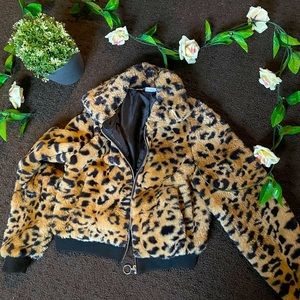Tiger Print Light Jacket